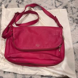 Fossil Leather Crossbody Purse